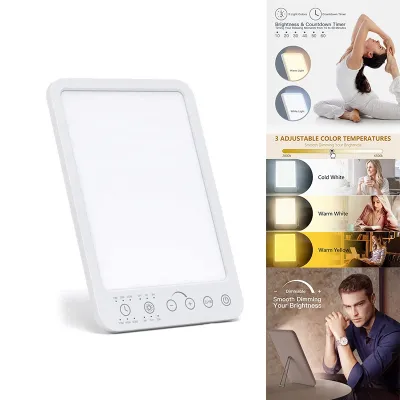 【Latest model】Light Therapy Lamp 10000 Lux Therapy Light Mood-Lifting SAD Light Therapy Lamp Emotional Wellness Therapy Lamp