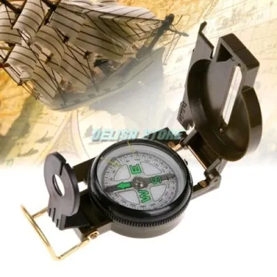 KOMPAS BIDIK LENSATIC BAHAN METAL - MURAH
