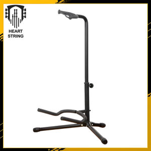 Heart String Guitar Stand Holder Rack 38-41Inch Guitar Shelf Stand Iron Tripod Collapsible Portable