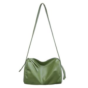 Comelnya Bag Sling Bag PU Leather Casual Waterproof Large Capacity Crossbody Bag Beg Silang Kasual Kalis Air Ruang Besar