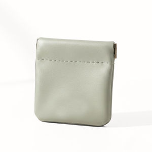 Personalised Macaron Leather Pouch with Name or Initials Christmas Gift Farewell Gift