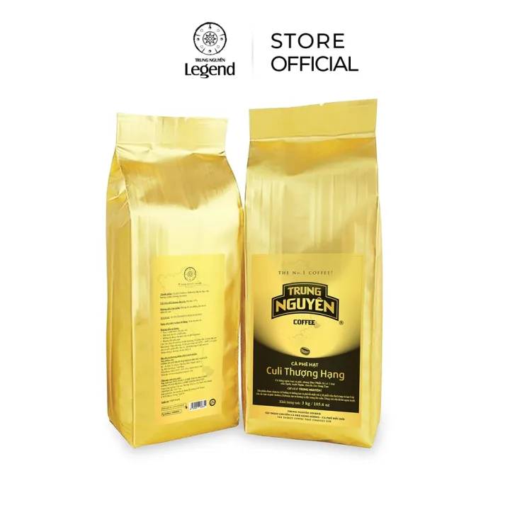 Trung Nguyên Legend Cà Phê Drip 4 - Premium Culi (Bịch 3kg)