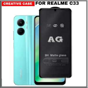 Promo Tempered Glass AG Matte Anti Fingerprint Realme C67 4G / Realme 11 4G 2023 / Realme C53 NFC / Realme C55 NFC / Realme C33 2022 Screen Protector