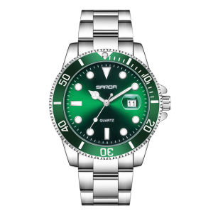 SANDA Top Brand 2022 New Mens Quartz Watches 30M Waterproof Casual Men Watch Fashion Male Wristwatch