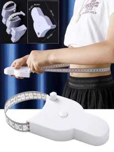 Alat Meteran Pengukur Lingkar Badan Meteran Badan Otomatis Meteran Kain Meteran Gulung Otomatis