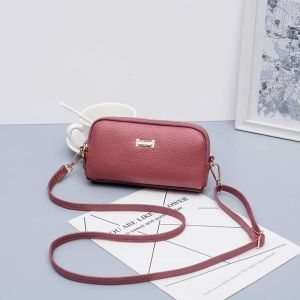 NEW DESIGN🎁Forever Young 2in1 Multifunction Sling Bag Korean Fashion Double Zipper Clutch Bag Women Phone Bag Wristlet