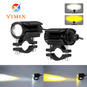 20W+10% Mini driving light LED fog lights spot light low yellow/high white waterproof