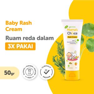 MAMAS CHOICE Baby Rash Cream Diaper Cream Krim Popok Bayi Kulit Ruam