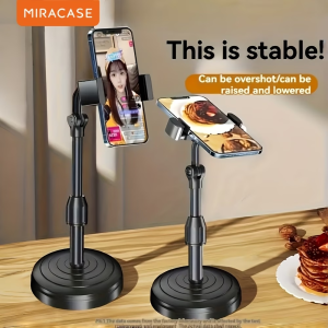 [Universal Phone Holder] Universal Adjustable Mobile Phone at Tablet Holder 360° Rotating Flexible Arm Heavy-Duty ABS Base Swak sa Lahat ng Model Gamit sa Live Streaming Photography at Video Recording