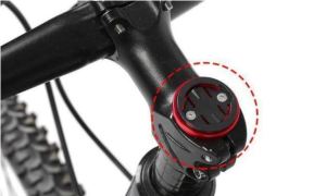 Bicycle Mount Cycling Bryton Garmin Cateye Meter Bracket for Headset Black Basikal Holder Black Only