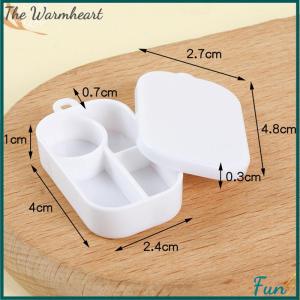 【The Warmheart】 3Pcs Miniature Dollhouse Lunch Box Doll House Kitchen Food Decor Accessories Dollhouse Scene Toys