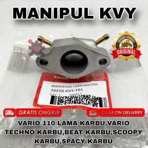INTAKE MANIPUL HONDA KVYVARIO 110 LAMA KARBU VARIO TECHNO KARBU BEAT KARBU SCOOPY ORIGINAL HONDA AHM