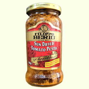 FILIPPO BERIO + Lọ TOMATO / ĐỎ 190g + SỐT PESTO CÀ CHUA / Ý / Sun Dried Tomato Pesto