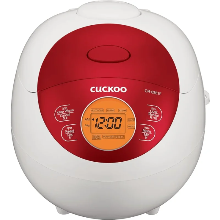 d58055324 Cuckoo CR-0351FR Rice Cooker Red, 0.75 quarts rice cooker ...