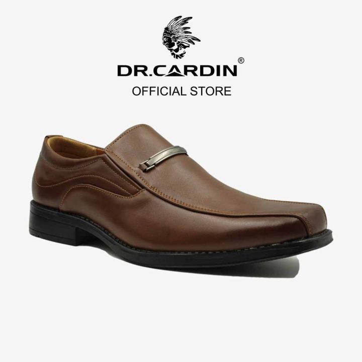 Dr Cardin Men Faux Leather Formal Slip-On Shoes YOM-6692 Lazada