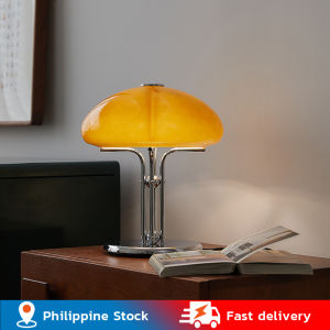 💥Dream Best🔥 Nordic Creative Pumpkin LED Desk Lamp Bedroom Bedhead Study Middle Bauhaus Retro Luxury Designer Living Room Atmosphere Light