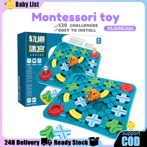 Educational Learning Toys Brain Teasers Puzzles Logical Road Builder Montessori Preschool Birthday
