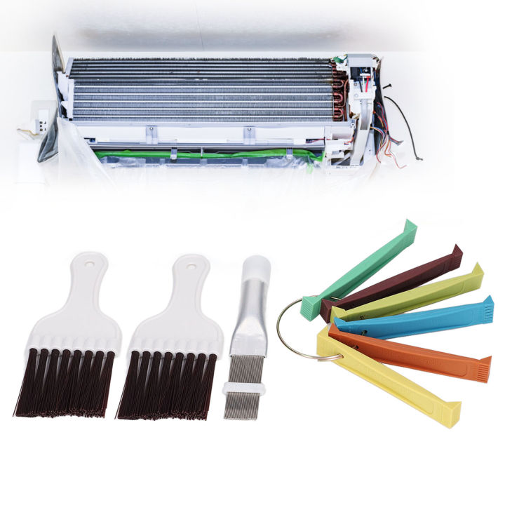 Air Conditioner Fin Cleaner 6 Colors 12 Sizes Condenser Fin Comb High