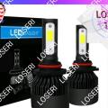 LOSERI PREMIUM [UPGRADED] 1Pair S2 LED 6000k White 9005/9006/H1/H11/H3/H4/H7 LED Bulb High Quality Bright LED Headlight. 