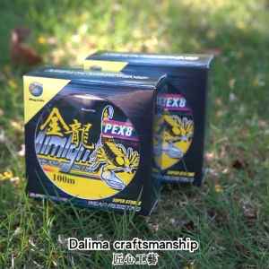 Tali Pancing Dikepangkuat 100m Alat Casting Senar PE X4 X8 Mulus Anti Keriting Satu Warna per Meter Jepang Braided Fishing Line 100m Tahan Lama