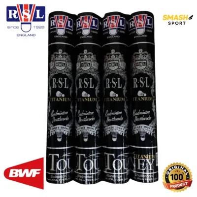 RSL SHUTTLECOCKS (ULTIMATE/SUPREME/CLASSIC/G2/G3/ULTRA/TITANIUM/NO1/NO2/NO5) ORIGINAL Shuttlecocks SPEED 77