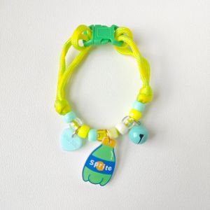 Cat Cute Colorful Collar Adjustable Footprint Necklace Collar Bell Dog Collar