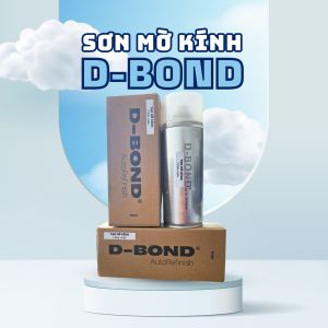 Sơn xịt tạo mờ kính D-Bond cao cấp chống tia UV tạo không gian riêng tư cho phòng khách phòng ngủ phòng tắm
