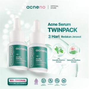 ACNENO - Double Acne Serum Jerawat Meredekan Jerawat BPOM Halal
