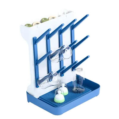 Cubble Baby Bottle Drying Rack (2 Colors) Vertical Space Saving Standing Drying Rack