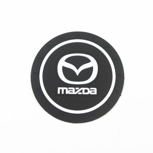 Mazda Car Water Cup Slot Non-Slip Mat Silica Gel Pad For Mazda2 6 5 3 CX5 CX30 CX8 CX3 gh gp bl