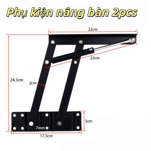 <kkt> Loại khí nén Bàn cà phê thủy lực Máy tính để bàn Folding Lifter Giá đỡ nâng Chiều cao Điều chỉnh Phụ kiện phần cứng