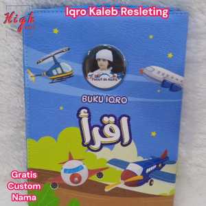 IQRO Milenial QR Code Fullcolor Iqro Warna Resleting Kaleb Sleting Zipper Custom Nama Foto Di Pin hadiah Kado Ulang Tahun Anak
