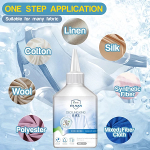 Hyper Concentrated Strong Stain Remover Powder for Clothes 250g Chlorine-Free Formula Safe on Everyday Fabrics Removes Milk Sweat Oil Fruit Stains