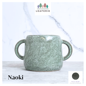 The Leaferie Naoki plant pots. Ceramic flowerpot . flowerpots . flower pot . planter . planters