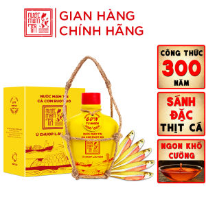 [BÌNH GỐM CAO CẤP 60 ĐỘ ĐẠM] Nước mắm Tĩn Cá Cơm Ruột Đỏ độ đạm 60N bình gốm 250ml rin nguyên chất truyền thống sạch không chất bảo quản