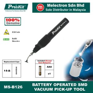 ProsKit MS-B126 Battery Operated SMD Vacuum Pick-up Tool