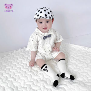 Body công tử cho bé trai cộc tay chất Thun Lạnh mềm mát bộ body cho bé sơ sinh phong cách đáng yêu bodysuit cho bé 0-12M