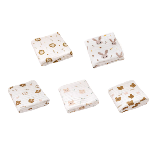 Chăn trẻ em khăn tắm bốn lớp cotton Thiết kế chăn trẻ em trẻ sơ sinh swaddles chăn nâng cấp cho Comfort & ấm áp