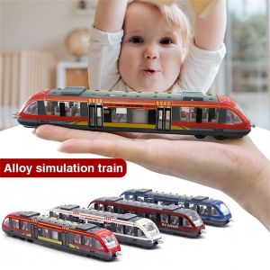 GIORGIONE STORE Educational Toys Bithday Gifts Metro Subway Toys Gift Alloy Train Alloy Model Simulation Train Toy High Speed Rail Diecast Train Toy Underground