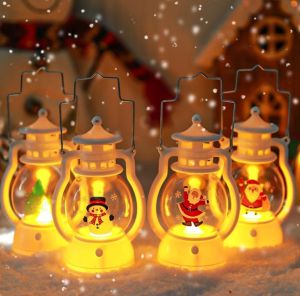 Đèn trang trí Noel đèn led quả cầu lồng đèn tròn đèn led giáng sinh di động cổ điển decor dễ thương - Happy Life 4Kid