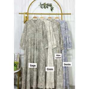 MALIKA DRESS - GAMIS MOTIF JAGUAR ENGLAND / GAMIS PESTA ABAYA VIRAL MURCE & ELEGANT