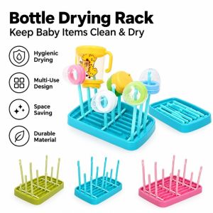 Bottle Dry Rack Baby Drain Drying Racks Baby Bottle Cleaning Dryer Drainer Storage Drying Rack