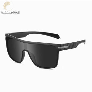 Ready Stock: Sunglasses For Men New Fashion Men Sunglasses Mens TR90 Polarized Sunglasses UV400 Protection Large Frame Sun Glasses for Men Man Outdoor Driving Fishing Shades