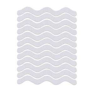12pcs Stiker Antislip Toilet/Tempelan Anti Slip Toilet Bathup Anti Slip Sticker