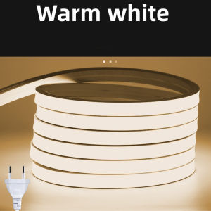Arrow LED Strip Light waterproof Cuttable AC flexible rope tube narrow neon light for DIY Christmas holiday Decoration for room light ceiling outdoor Eye protection Warm Light