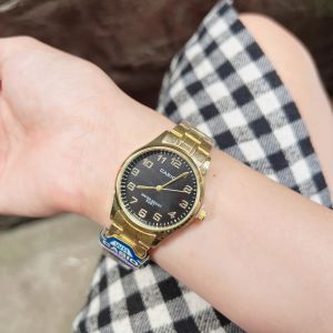 Watchhiend นาฬิกาข้อมือแฟชั่นผู้หญิง คาสิโอ้ หน้าปัดขนาด 32 มม. สายเลท ตัดสายได้ตามข้อมือ มีให้เลือกหลายสี พร้อมกล่องคาสิโอ้ ส่งเร็ว