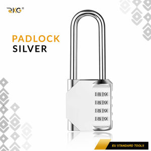 Gembok Kombinasi Kode 4 Digit Leher Panjang 42 Mm Travel Padlock