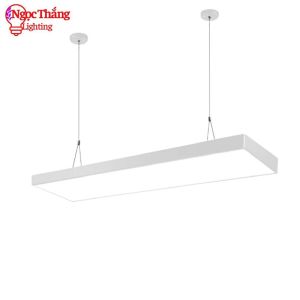 Đèn thả trần văn phòng 120cm x 20cm - Đèn thả hộp chữ nhật siêu sáng 70W 220V MS218 Ngọc Thắng