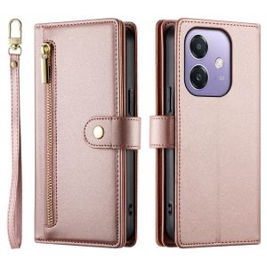 For OPPO A18 A3X A5 Pro A17 A17K A16 A38 A54 A55 A57 A57S A58 A79 A74 A76 A77 A77S A78 A79 A94 A96 4G Phone Case Magnetic Leather Wallet 9 Card Slot Flip Cover Casing