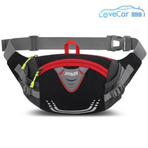 Durable Anti-Theft Waist Bag for Outdoor Sports with Breathable Mesh and Adjustable Strap